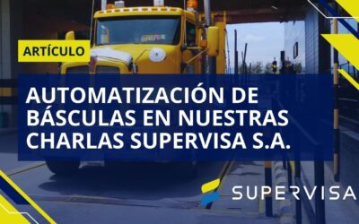 Automatización de básculas en nuestras charlas Supervisa S.A.